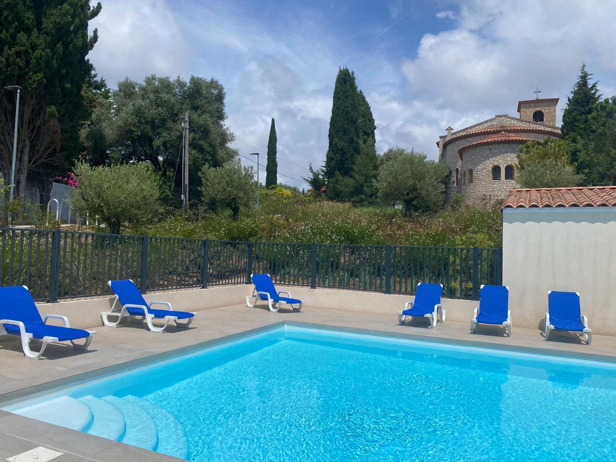 Studio Avec Parking Prive, Piscine Plage 300M Antibes Exterior foto